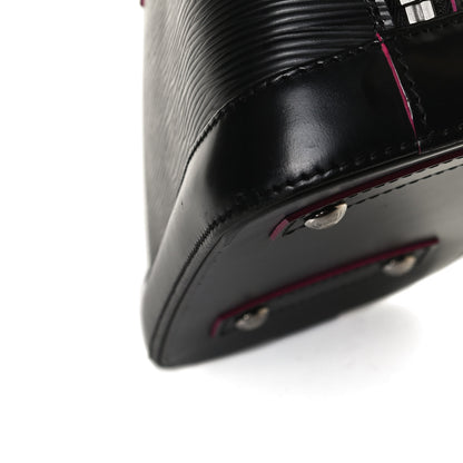 Louis Vuitton Epi Alma BB Black Hot Pink 15 of 17
