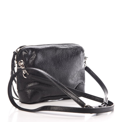 Balenciaga Agneau Classic Hardware XS Reporter Crossbody Black 3 of 8
