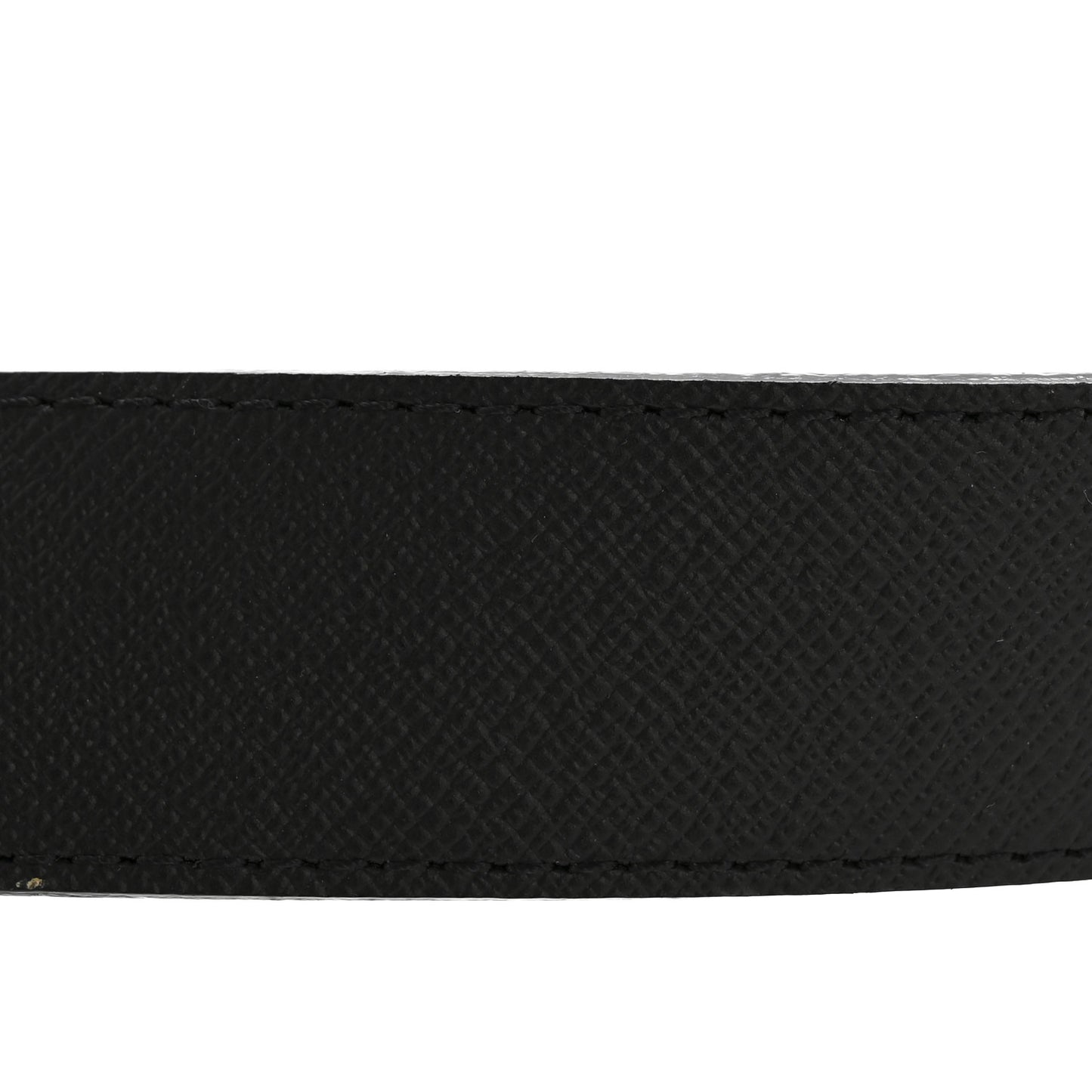 Calfskin Monogram 30mm LV Initiales Reversible Belt 85 34 Black