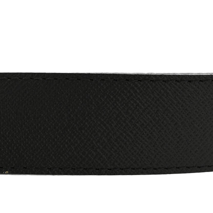 Louis Vuitton Calfskin Monogram 30mm LV Initiales Reversible Belt 85 34 Black 6 of 7