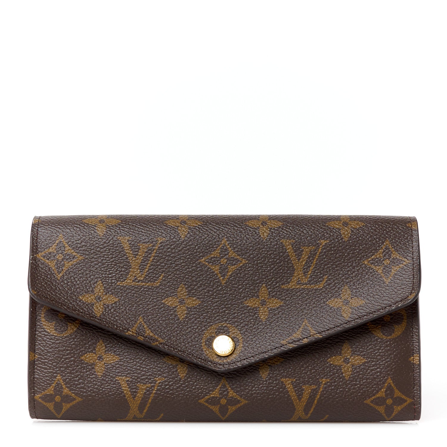 Louis Vuitton Monogram Sarah Wallet NM Coquelicot 1 of 10