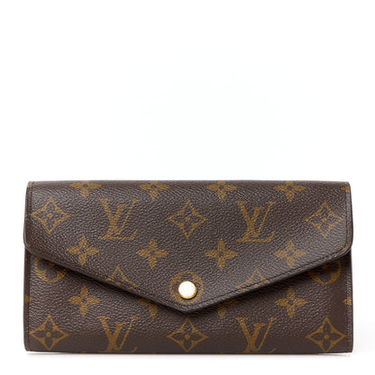 Louis Vuitton Monogram Sarah Wallet NM Coquelicot 1 of 10