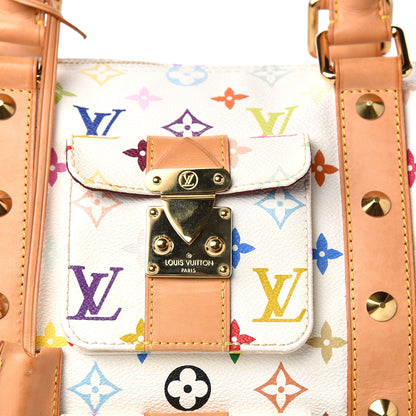 Louis Vuitton Monogram Multicolor Keepall 45 White 8 of 8