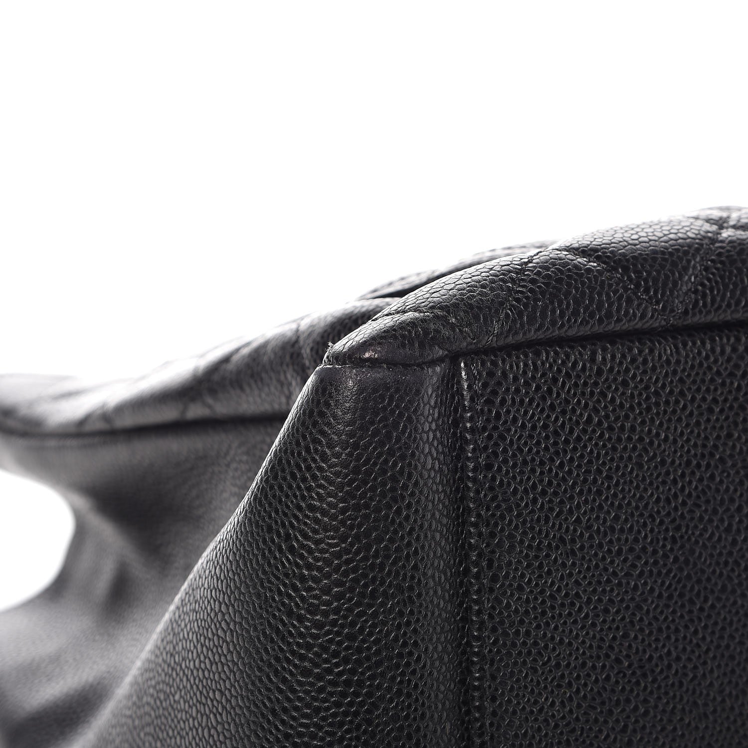 Chanel Caviar Quilted Grand Shopping Tote GST Black 12 of 14