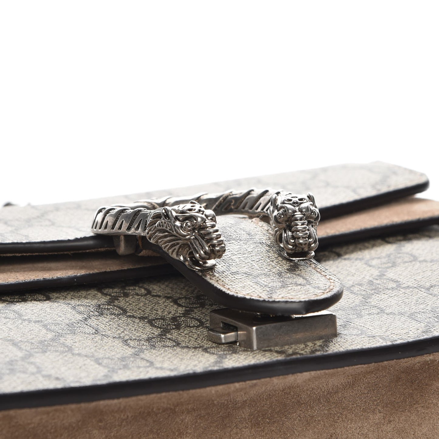 GG Supreme Monogram Mini Dionysus Shoulder Bag Taupe