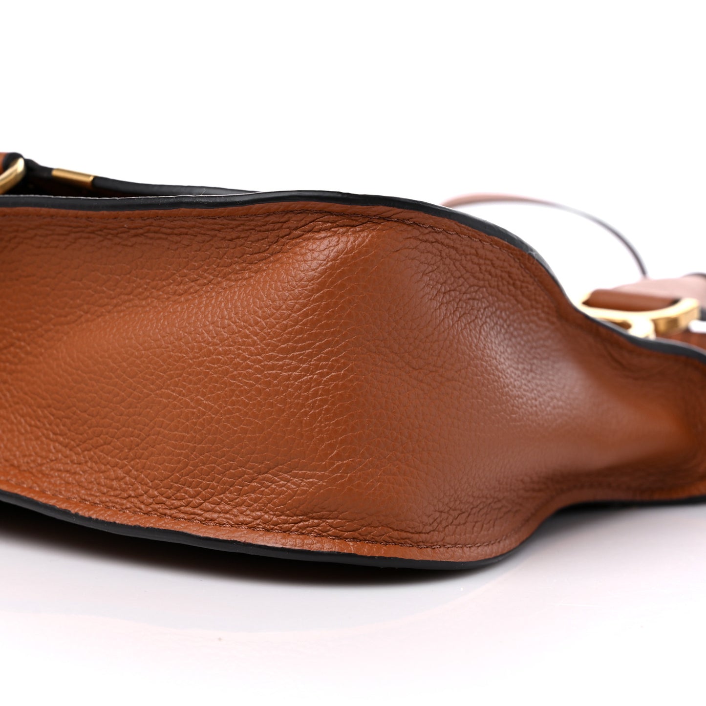 Calfskin Small Marcie Satchel Tan