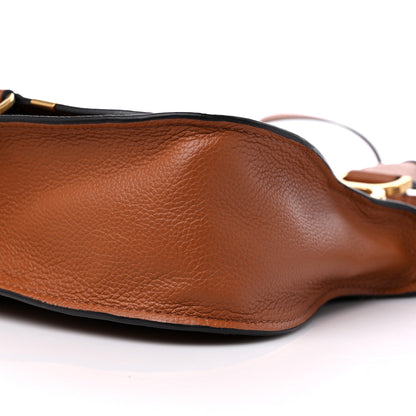 Chloe Calfskin Small Marcie Satchel Tan 9 of 10