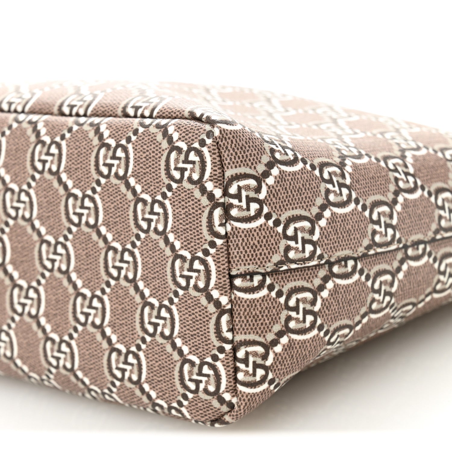 Gucci GG Shadow Monogram Super Mini Ophidia Shoulder Bag Taupe 10 of 10