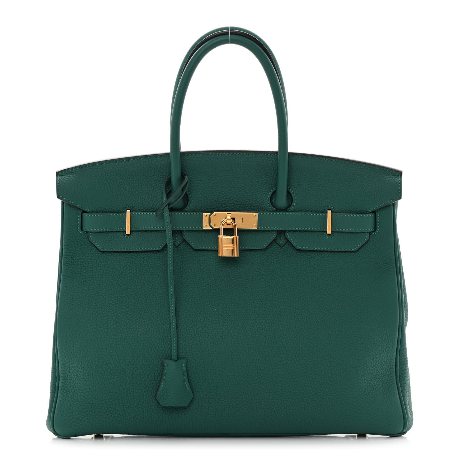 Hermes Togo Birkin 35 Malachite 1 of 14