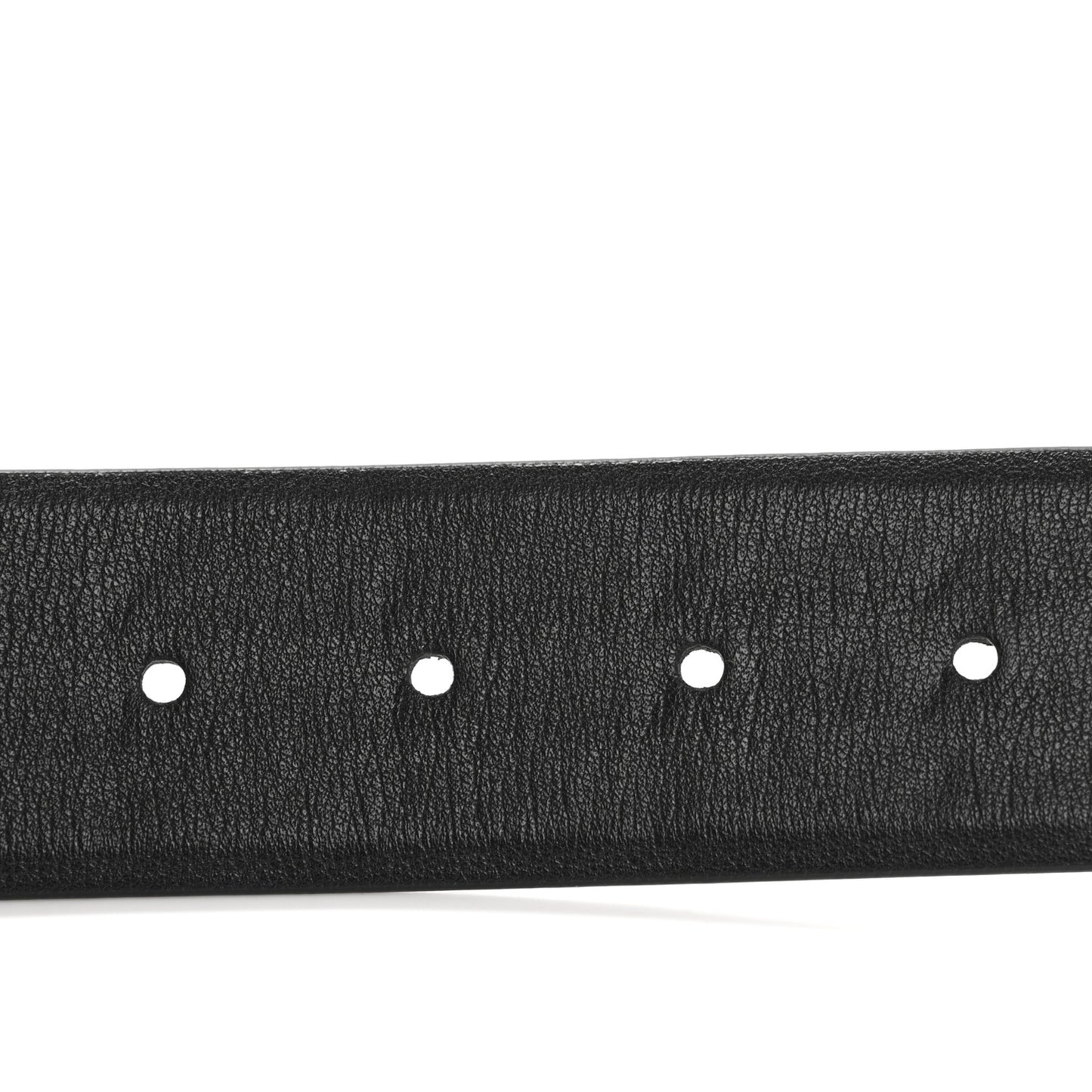 Calfskin Crystal CC Chain Belt 85 34 Black