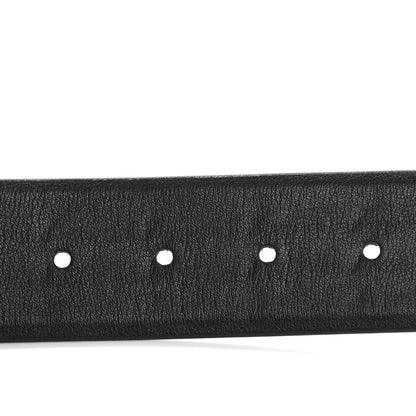Chanel Calfskin Crystal CC Chain Belt 85 34 Black 3 of 8