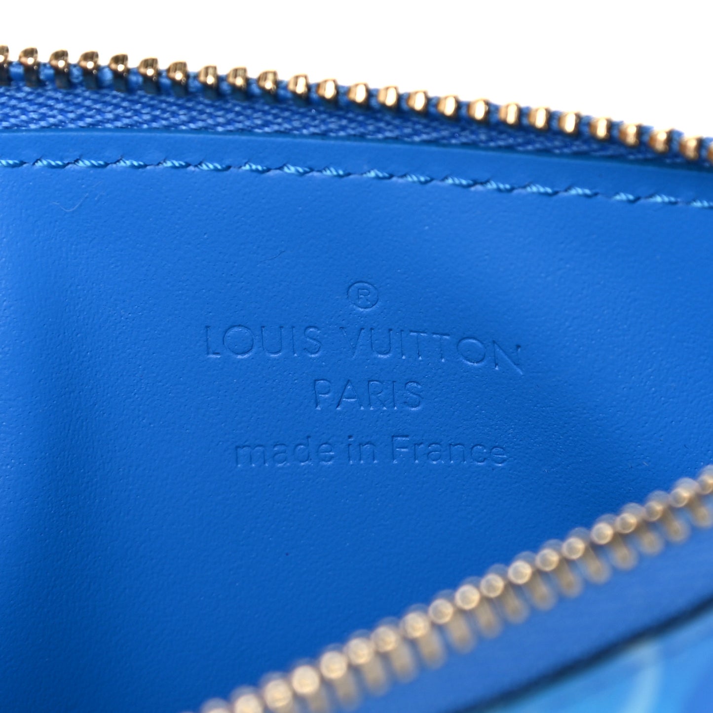 Vernis Valentine Key Pouch Light Blue