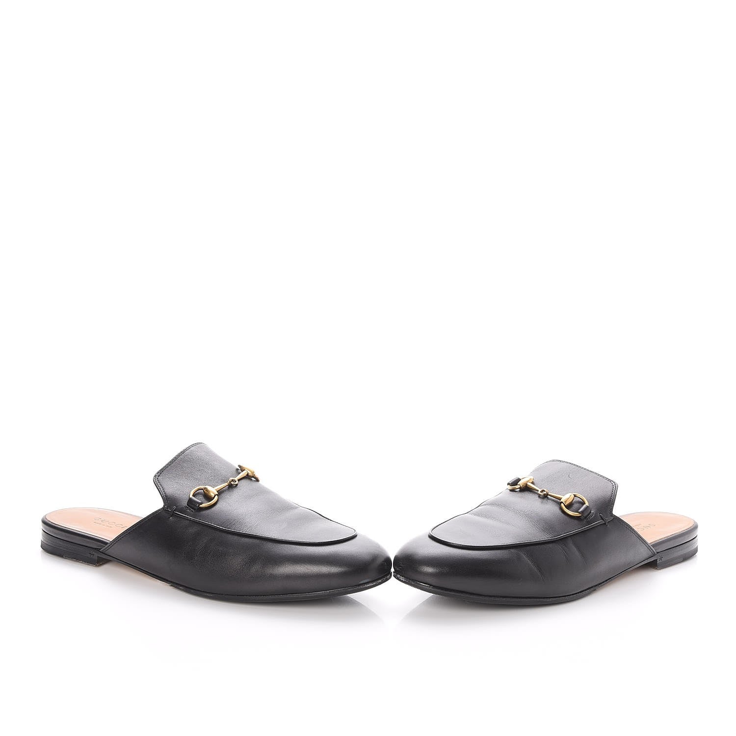 Gucci Calfskin Princetown Slippers Mules 40.5 Black 6 of 10
