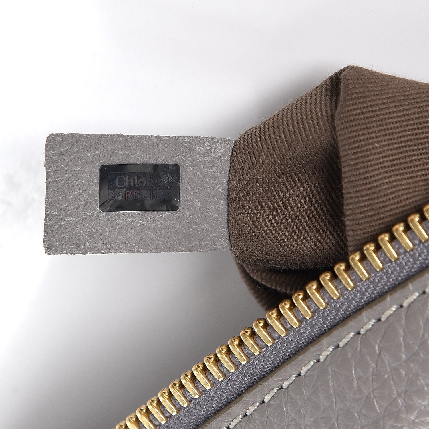 Chloe Calfskin Medium Marcie Satchel Cashmere Grey 9 of 10