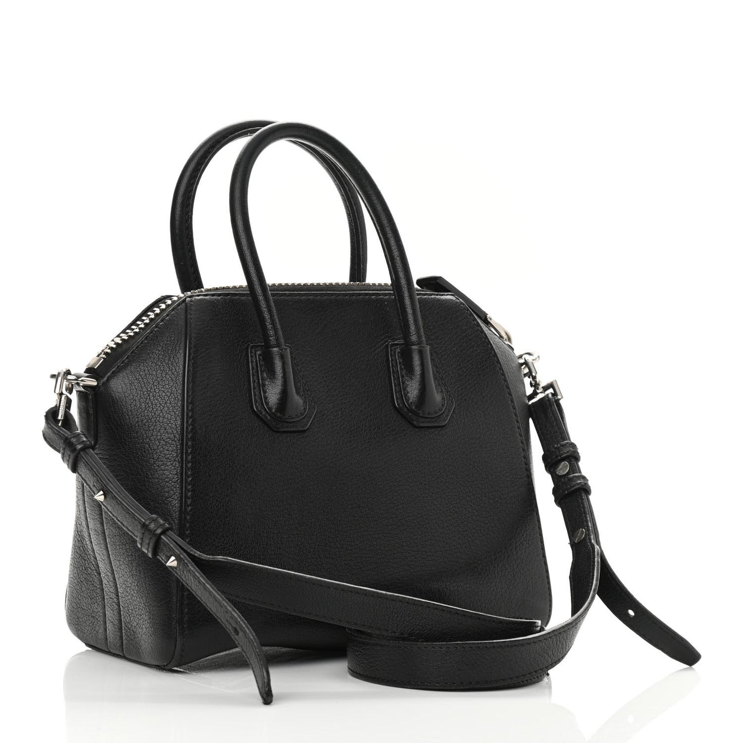 Sugar Goatskin Mini Antigona Black