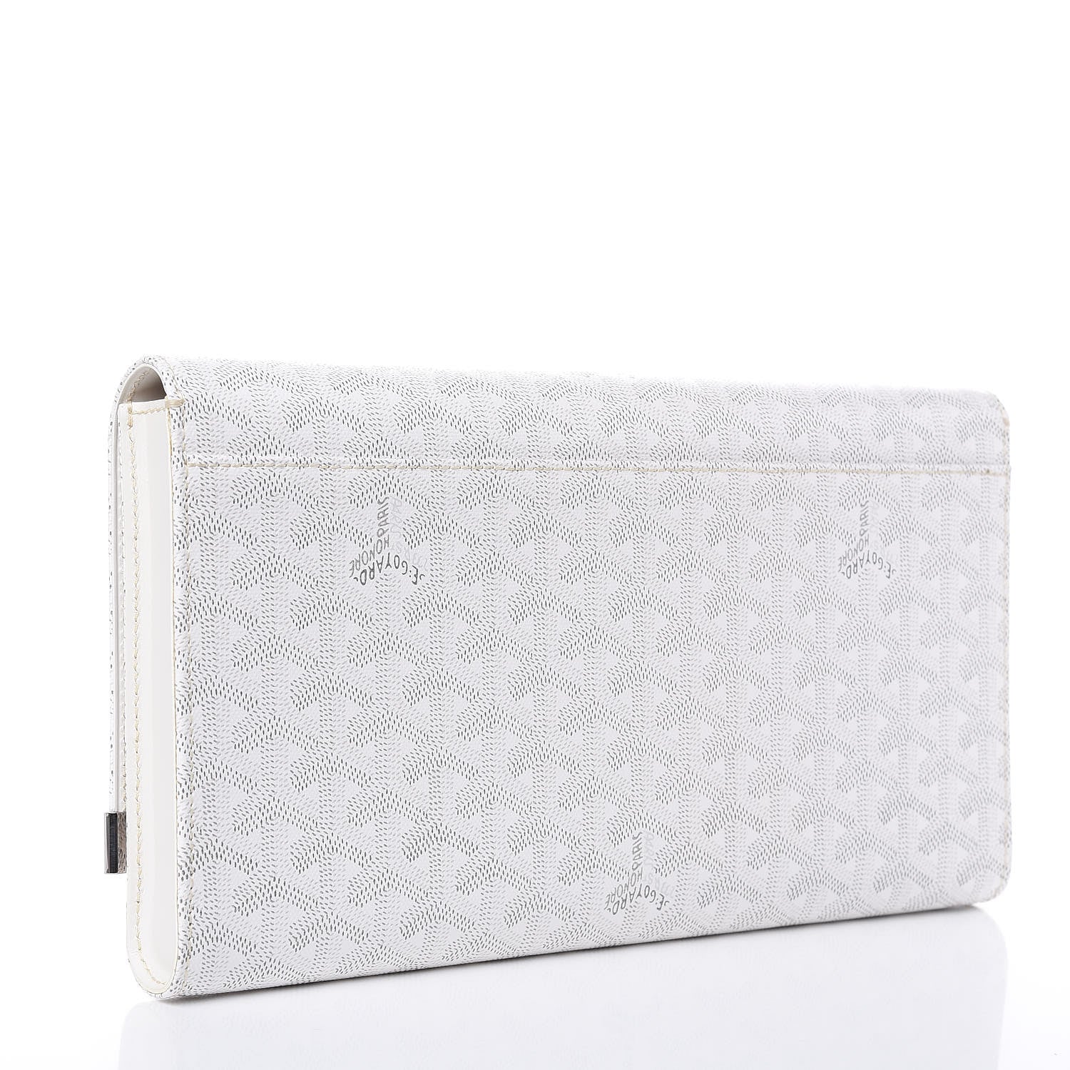 Goyard Goyardine Monte Carlo Bois Clutch White 3 of 10