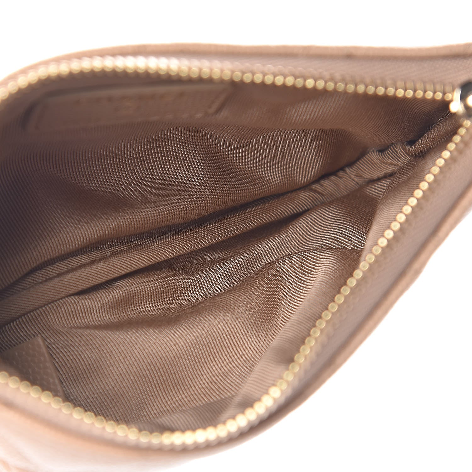 Chanel Caviar Quilted Small Cosmetic Case Beige 5 of 8