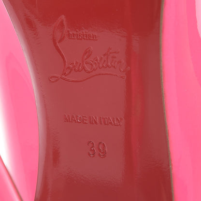 Christian Louboutin Patent So Kate 120 Pumps 39 Shocking Pink 7 of 9