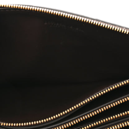 Bottega Veneta Nappa Maxi Intrecciato Triple Zip Clutch Fondant 7 of 7