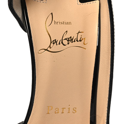 Christian Louboutin Patent Iriza 100 Pumps 39 Black 7 of 7