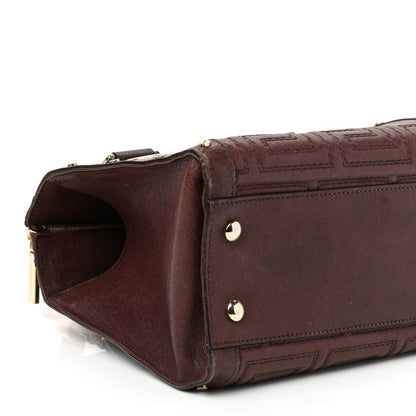Versace Nappa Barocco Couture Bag Brown 8 of 13