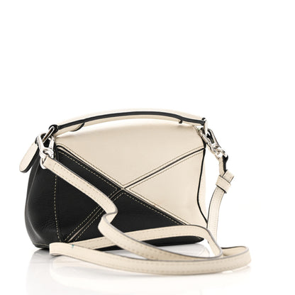 Loewe Calfskin Mini Puzzle Bag Soft White Rosemary 3 of 15