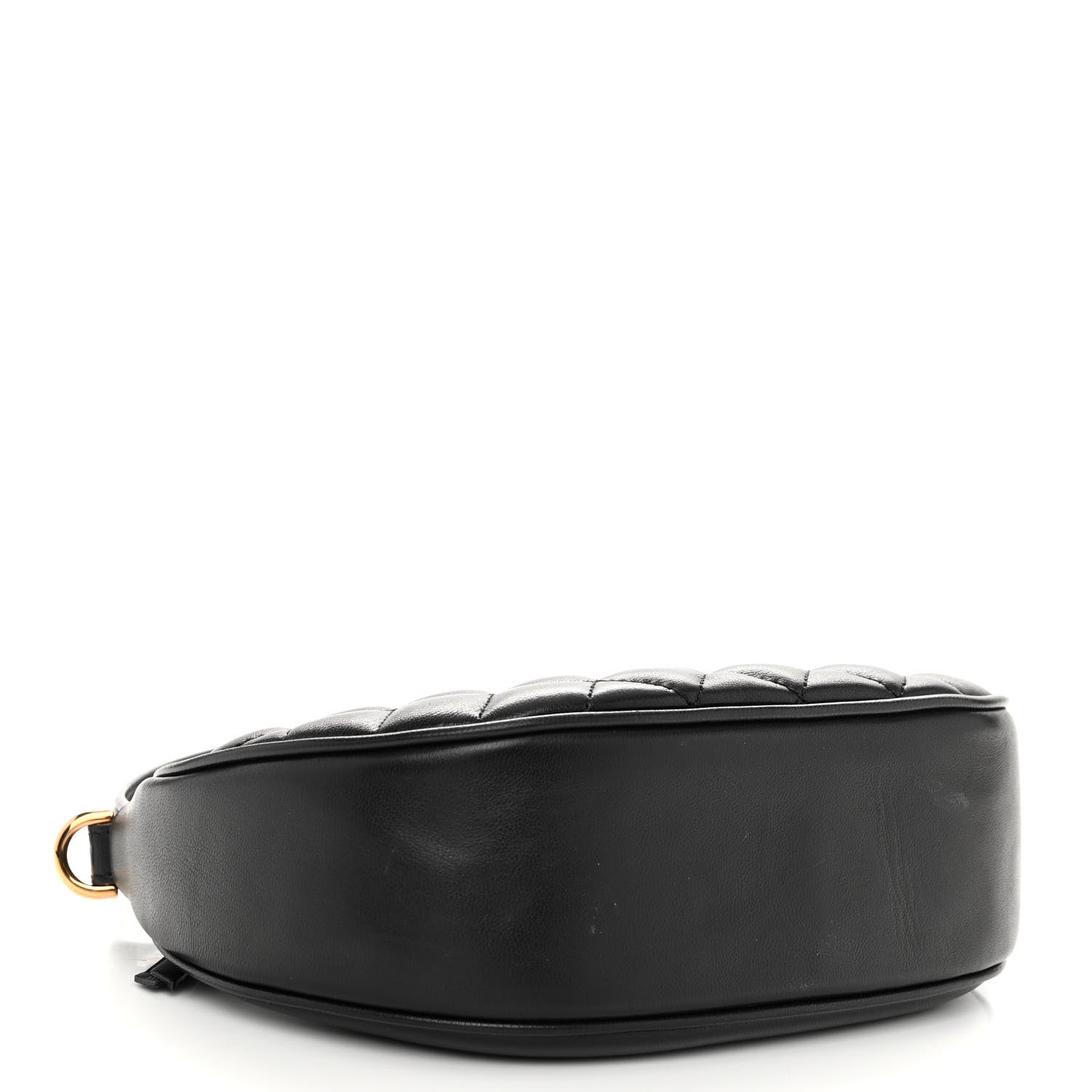 Versace Nappa Quilted Medusa Shoulder Bag Black 4 of 9