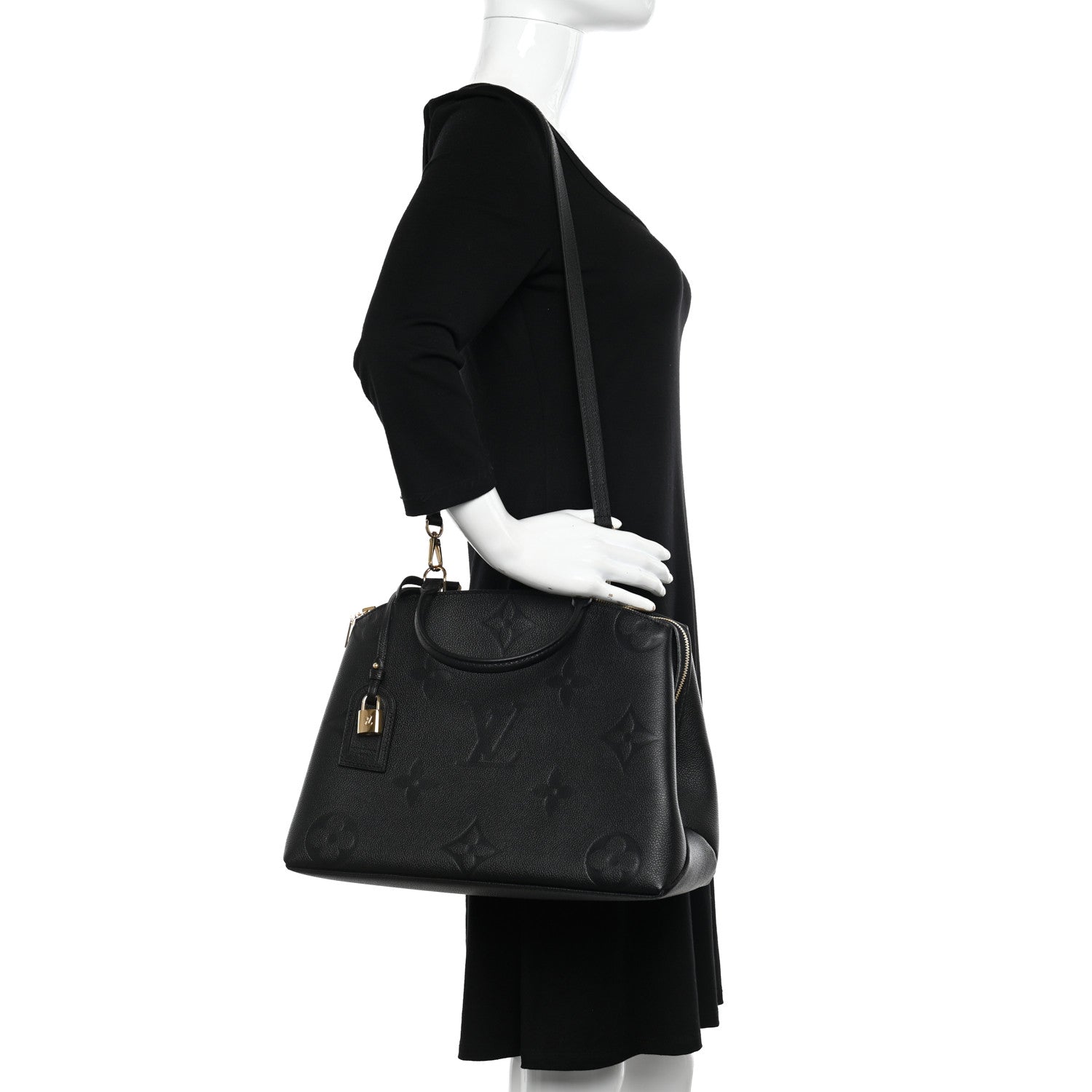 Louis Vuitton Empreinte Monogram Giant Grand Palais Black 2 of 9