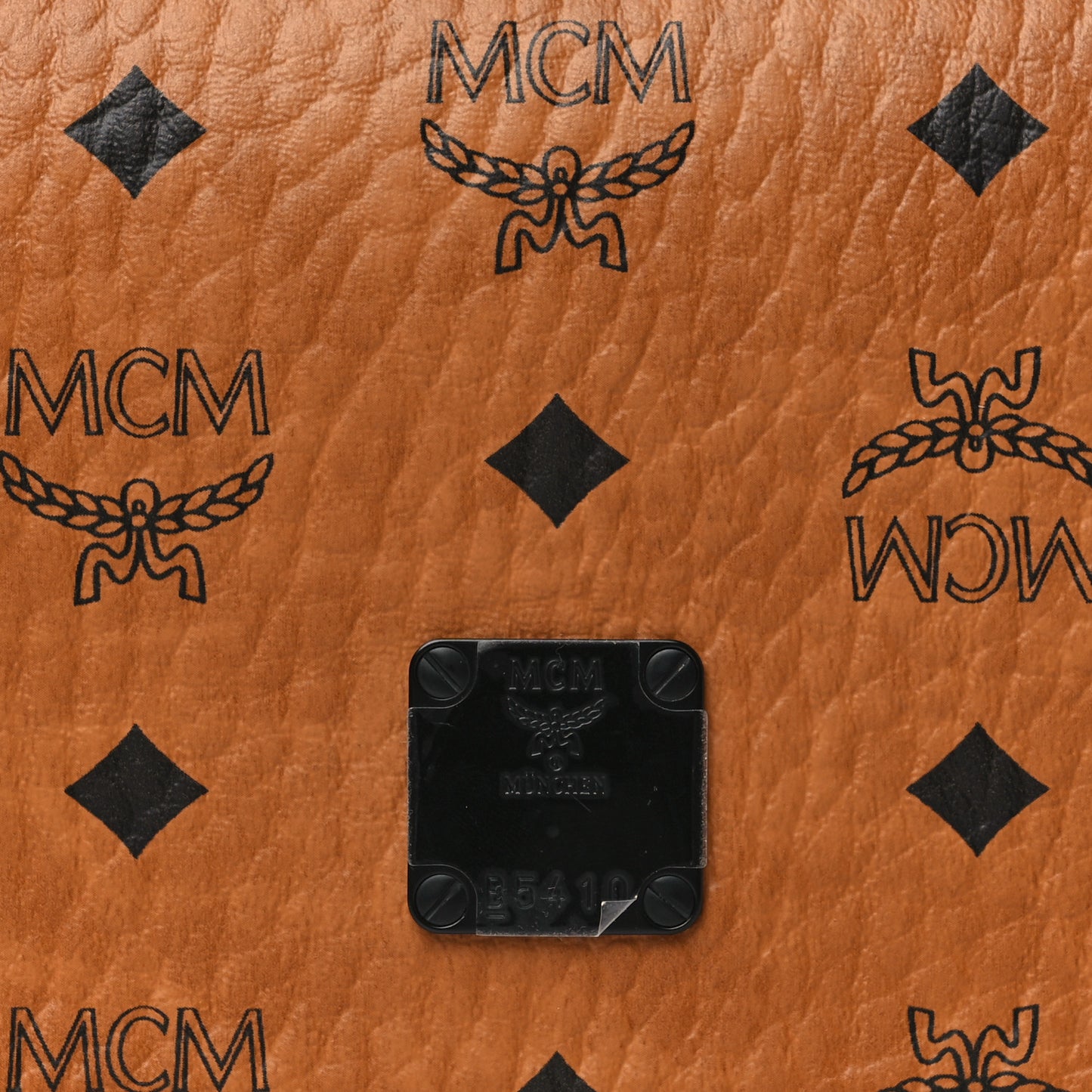 Visetos Monogram Mini Aren Camera Bag Cognac