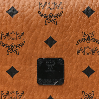MCM Visetos Monogram Mini Aren Camera Bag Cognac 8 of 10