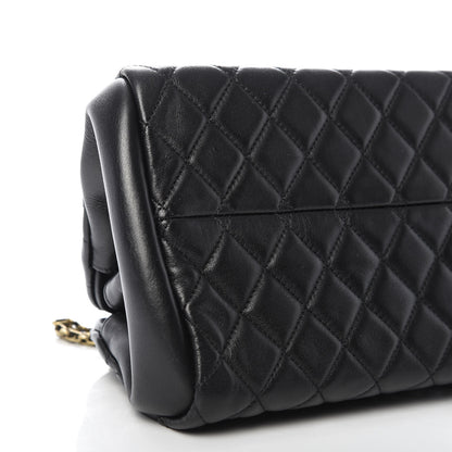 Chanel Lambskin Quilted Medium Just Mademoiselle Black 6 of 9