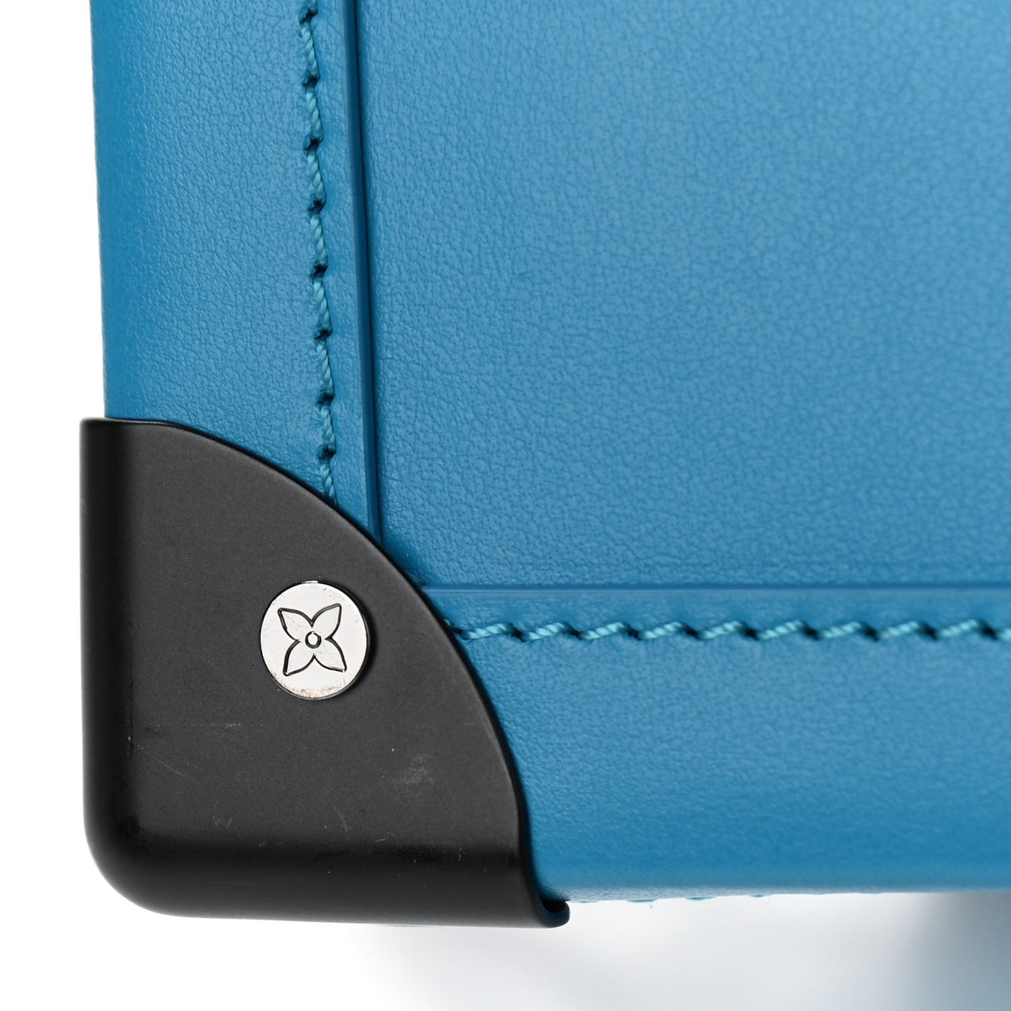 Monogram See Through Soft Trunk Turquoise