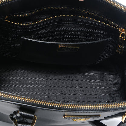 Prada Saffiano Lux Medium Tote Nero Black 6 of 9