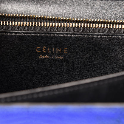 Celine Lizard Medium Classic Box Flap Bag Indigo 5 of 10