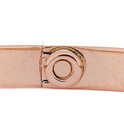 Cartier 18K Pink Gold 6 Diamond Small LOVE Bracelet 15 7 of 8