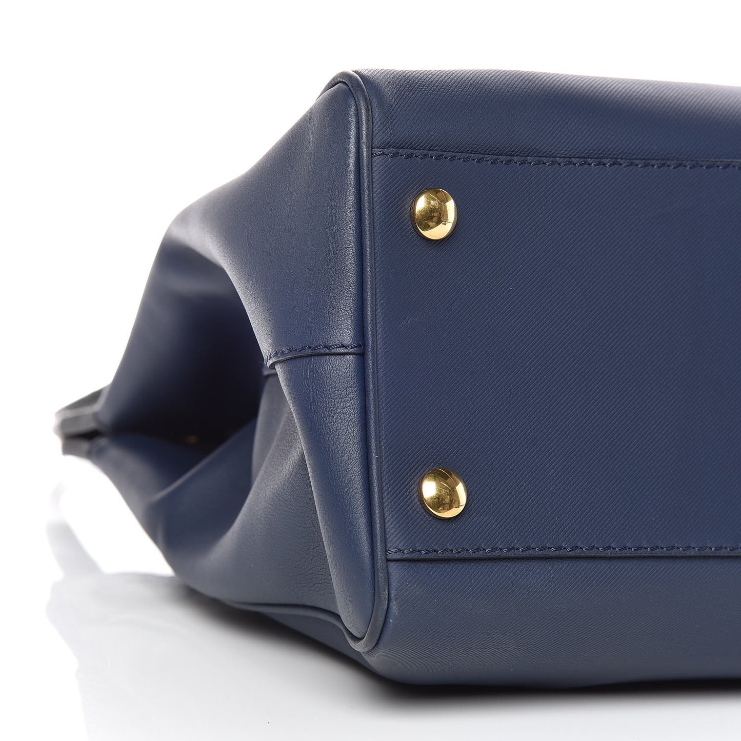 Trench Calfskin Alligator DK88 Lugggage Bag Midnight Blue