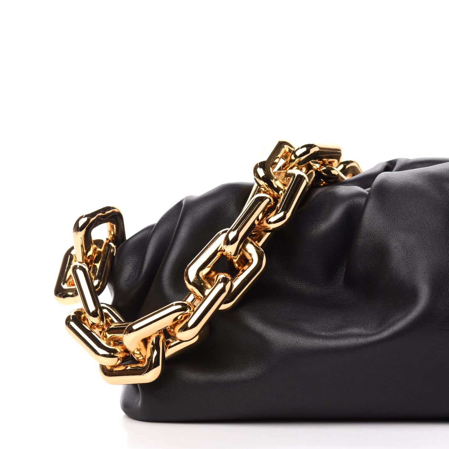 Calfskin The Pouch Chain Black