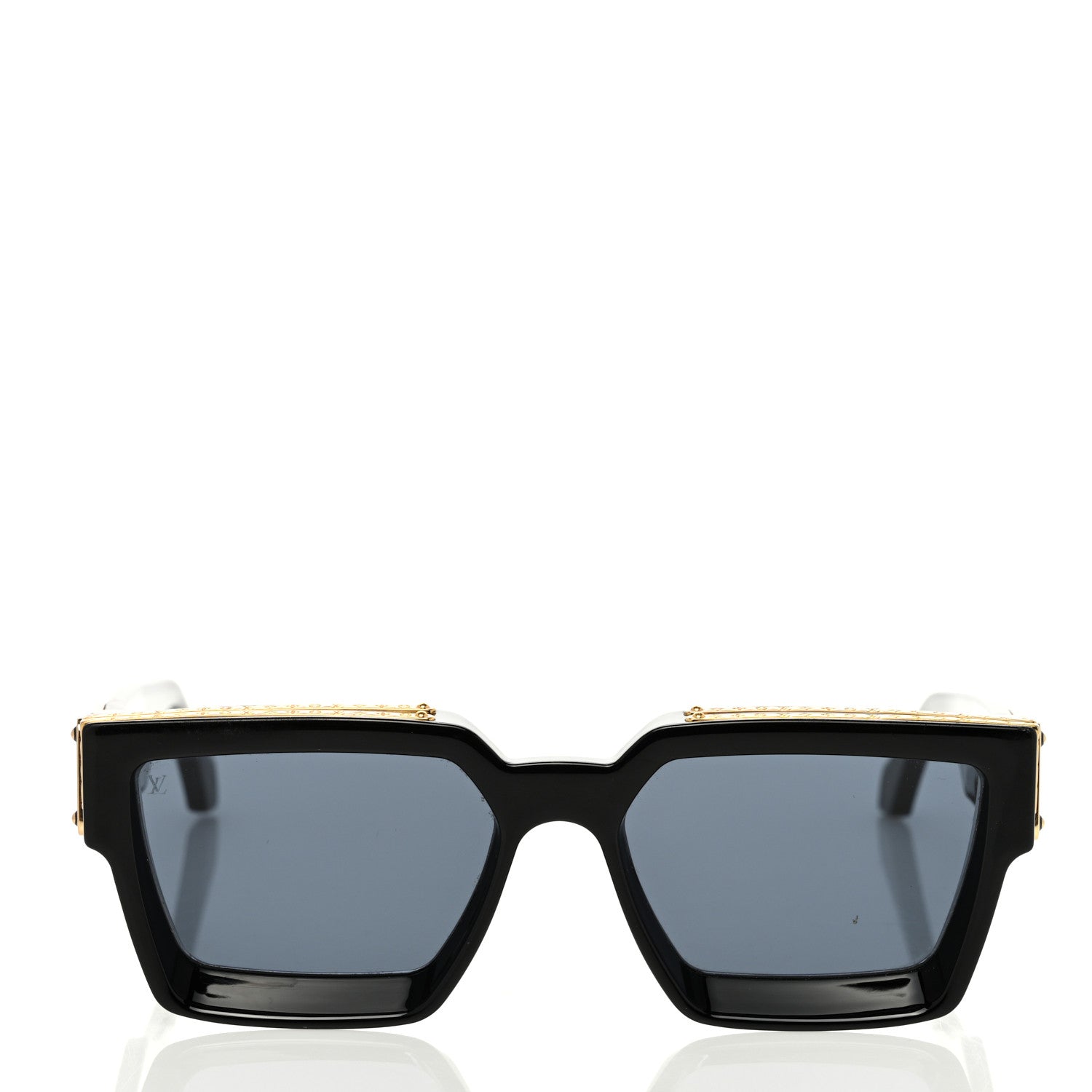 Louis Vuitton Acetate 1.1 Millionaires Sunglasses Z1165W Black 2 of 7