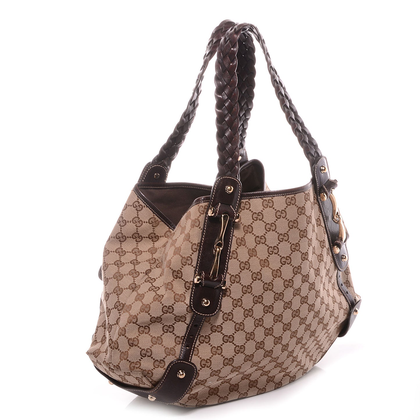 Monogram Medium Pelham Tote Brown
