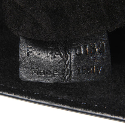 Celine Crocodile Embossed Calfskin Medium Phantom Luggage Black 8 of 8