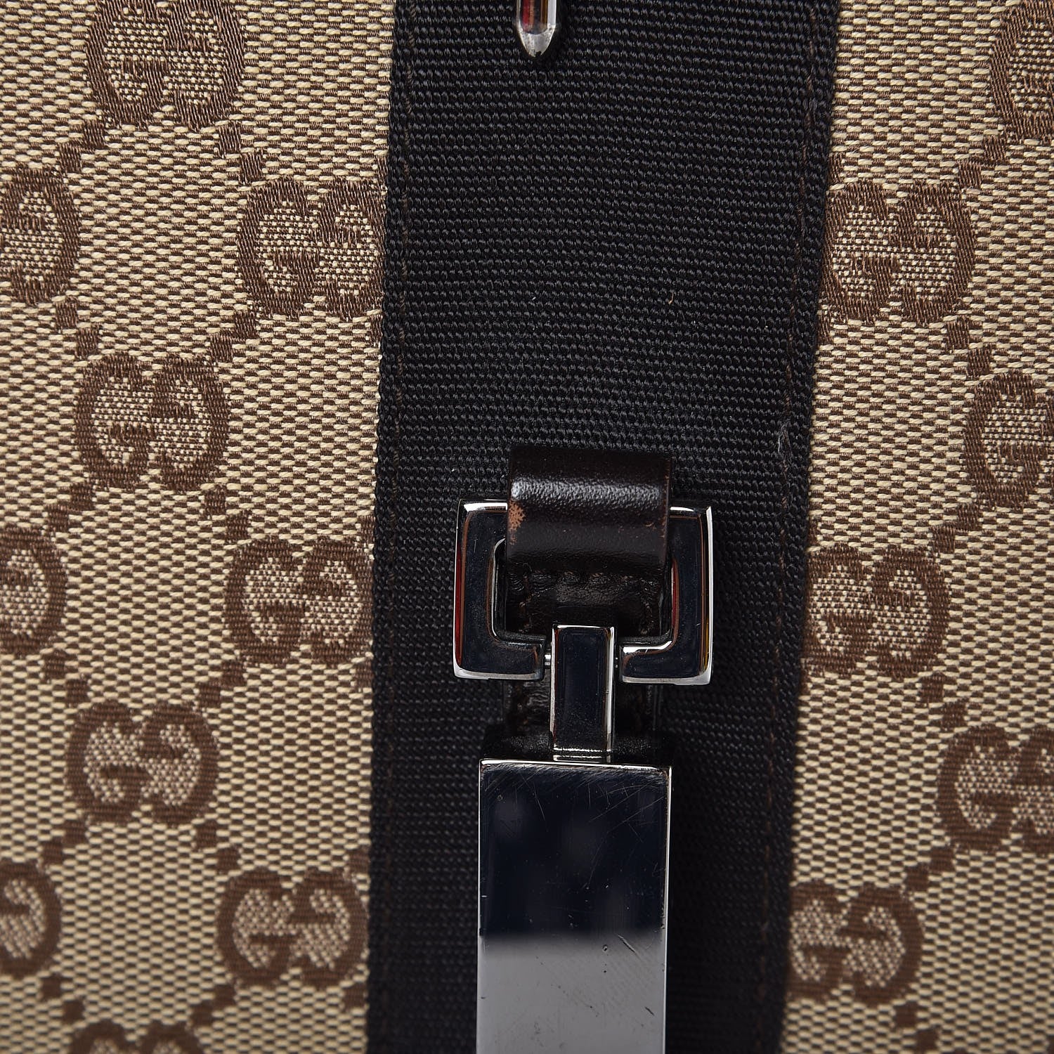 Gucci Monogram Shoulder Bag Brown 8 of 15