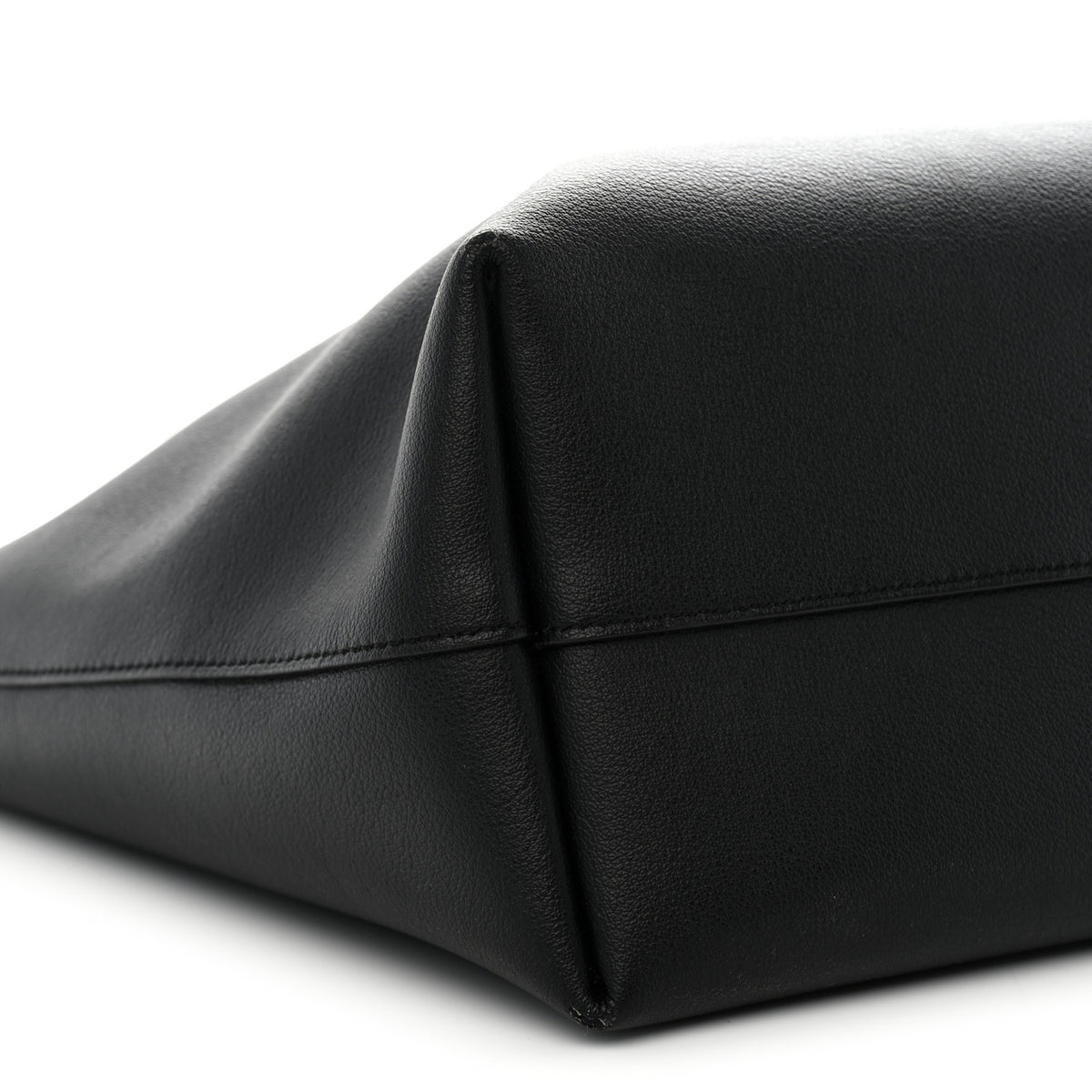Saint Laurent Calfskin Large Shopping Tote Black 9 of 13