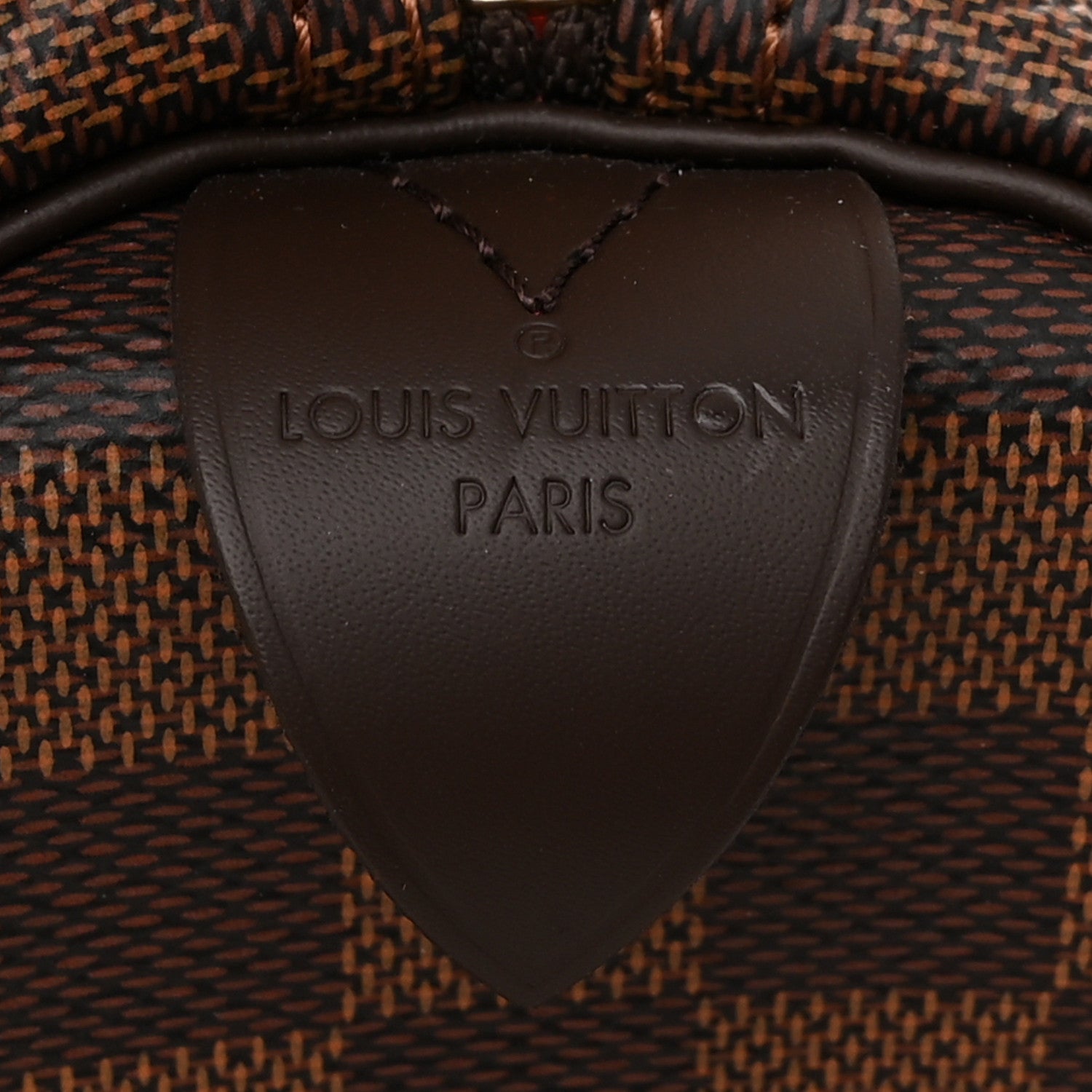 Louis Vuitton Damier Ebene Speedy 35 6 of 9