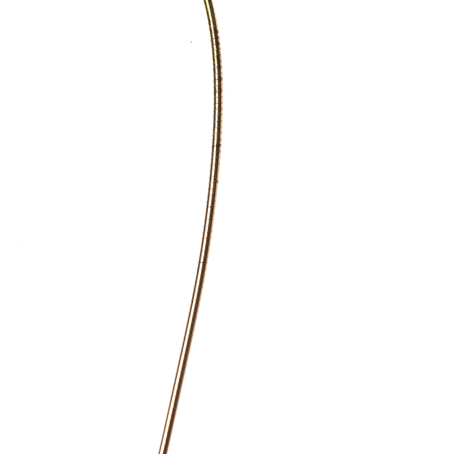 Hermes Gold Cage d'H Pendant Necklace 10 of 10