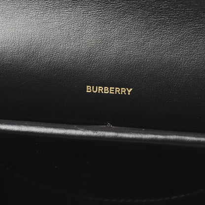 Burberry Grained Calfskin Albion TB Bag Black 6 of 10