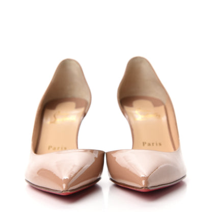 Christian Louboutin Patent Iriza 70 Pumps 36.5 Nude 2 of 8