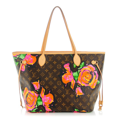 Louis Vuitton Monogram Roses Neverfull MM 1 of 7