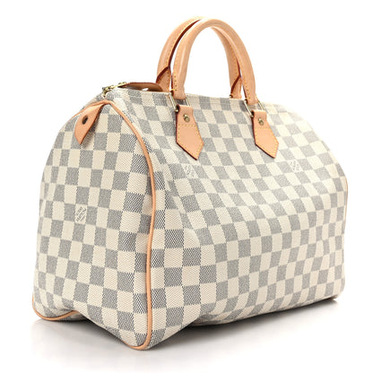Louis Vuitton Damier Azur Speedy 30 3 of 11