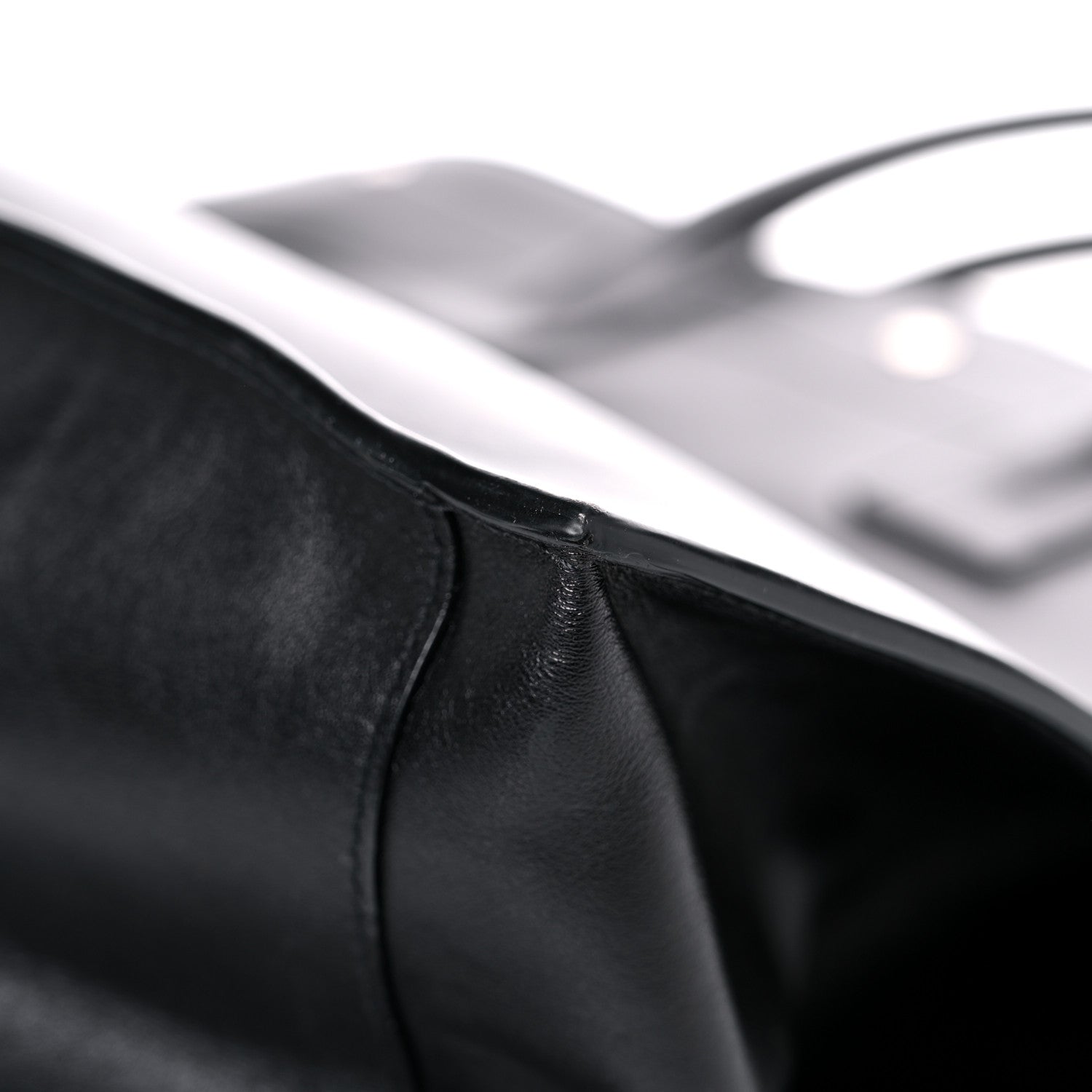 Saint Laurent Vitello Rive Gauche Large Tote Black 8 of 12