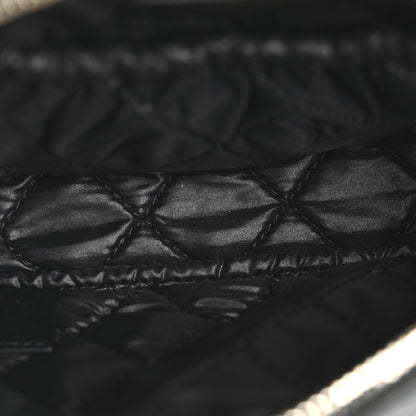 Chanel Lambskin Quilted Small Curvy Pouch Cosmetic Case Black 5 of 13